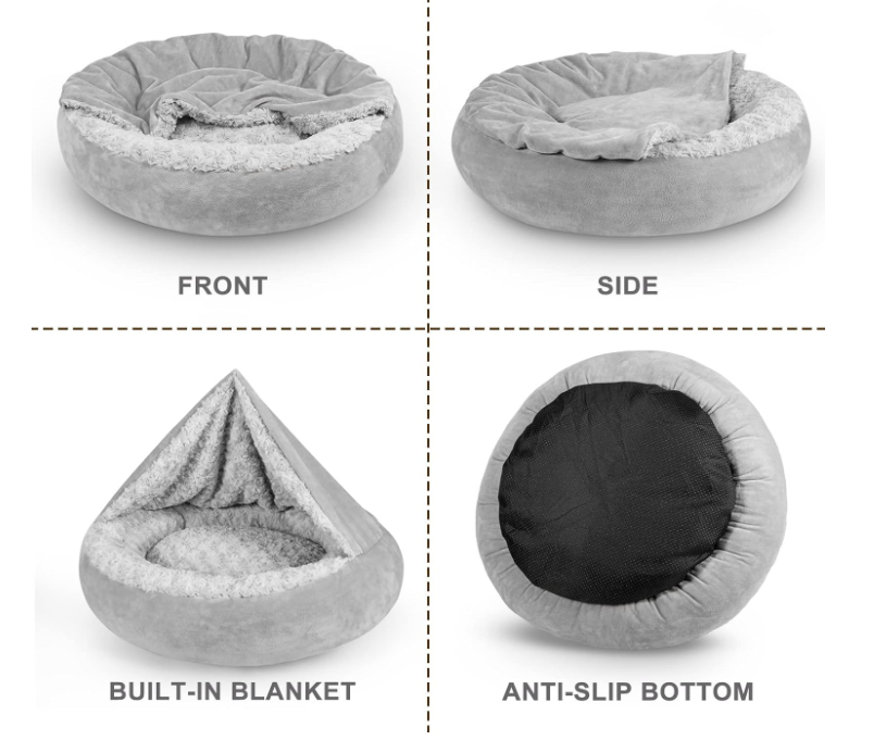 Alvóágy takaróval